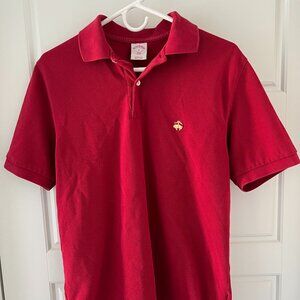 Brooks Brothers Men's Small Red Polo Shirt